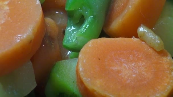 Mixed Vegetables, Veggies, Vegan, Foods - Footage, Video