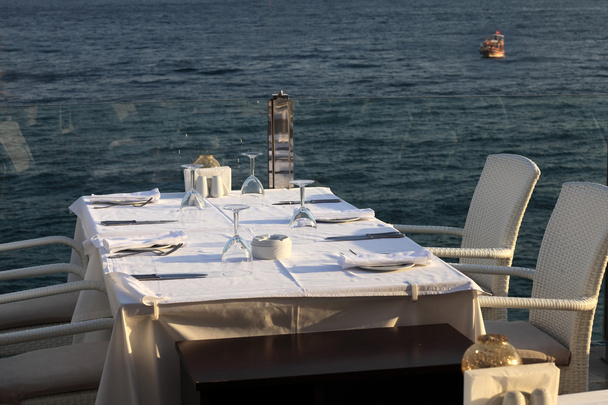 Restaurant overlooking the sea - Foto, Bild