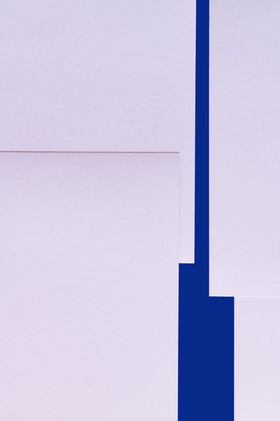 minimale lavendel en blauwe veelhoekige achtergrond - Foto, afbeelding