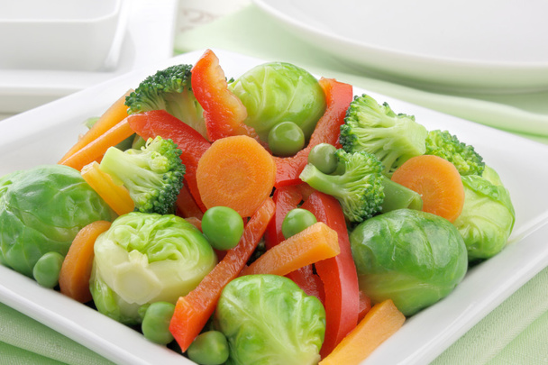 Cooked vegetables - Foto, Bild