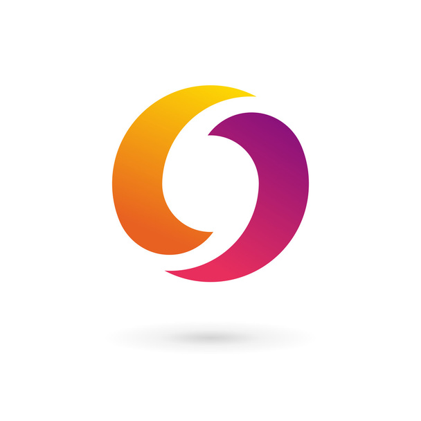 Letter O logo icon design template elements - Vektor, Bild