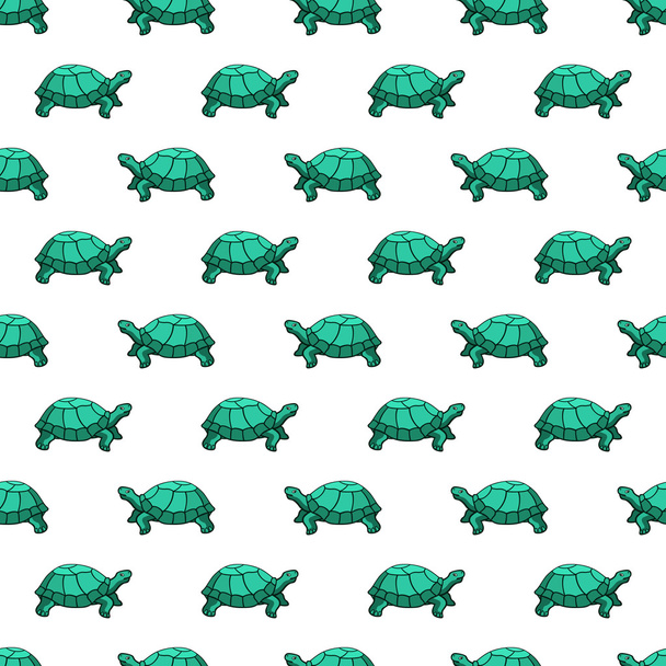 Turtles pattern - Вектор, зображення