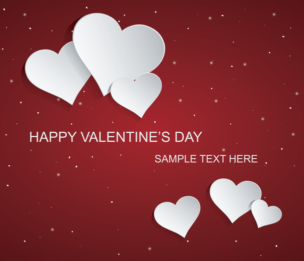 Valentine Card - Vektor, kép