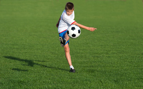  Kids voetbal - Foto, afbeelding