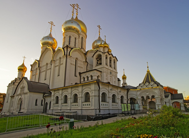 Καθεδρικός ναός της Γεννήσεως της Θεοτόκου στο μοναστήρι σύλληψη στη Μόσχα - Φωτογραφία, εικόνα