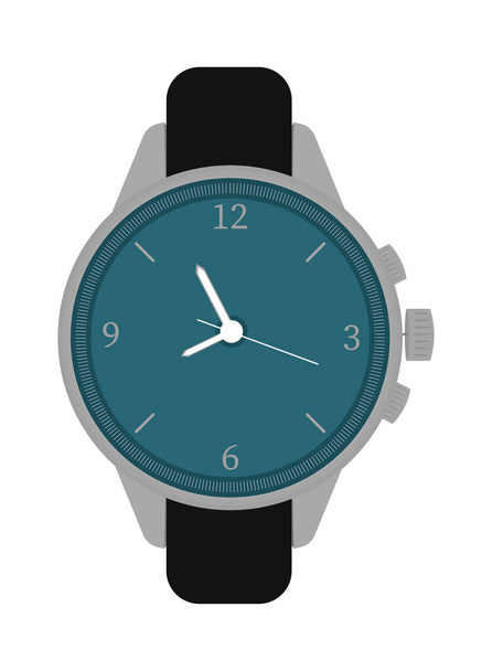 elegant watch icon - Vektor, Bild