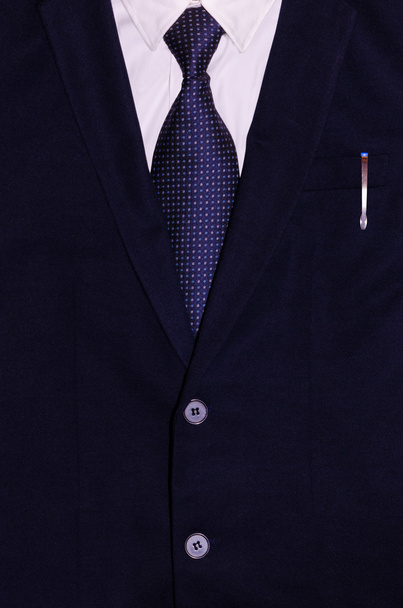 Cebinde bir kalem ile işadamı takım elbise - Fotoğraf, Görsel