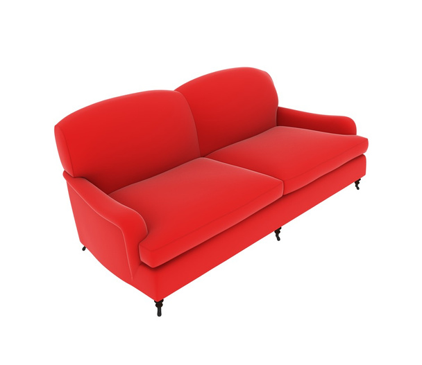 red cloth sofa - Foto, Bild