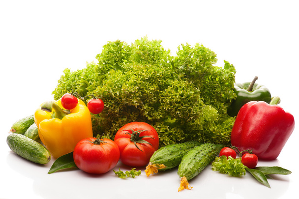 Свіжі овочі, ізольовані
  - Фото, зображення
