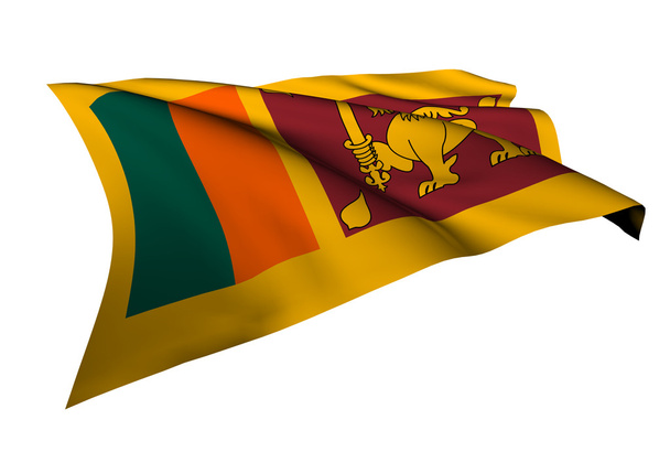 Vlajka Srí lanka - Fotografie, Obrázek