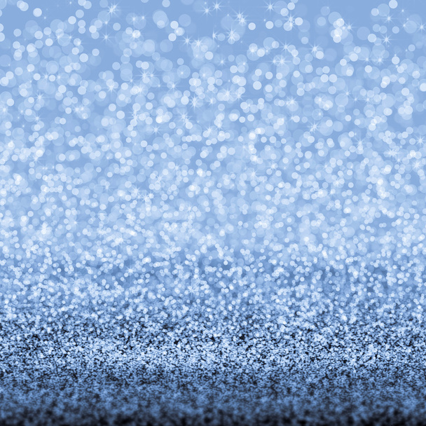 Blue glitter background - Photo, Image