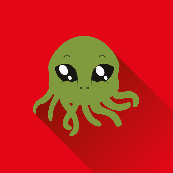 Cthulhu icon - Vector, imagen