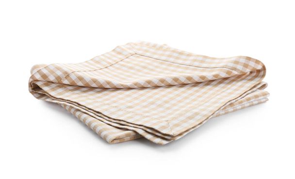 Clean napkins isolated on white - Photo, Image