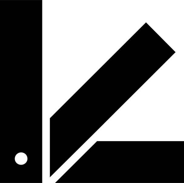 Кольорова піктограма Pallete, значок інструменту дизайну та символ ізольовані на білому тлі
. - Вектор, зображення
