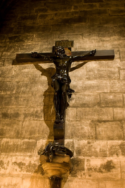 Kruisbeeld in Notre Dame - Foto, afbeelding