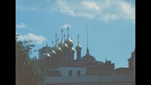 Verkhospasskiy Sobor Iglesia de Moscú en 1980 - Imágenes, Vídeo
