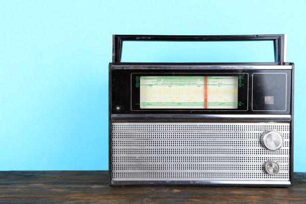 Old radio set - Foto, Bild