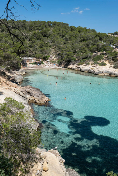 Pláž El Mago, Calvia, Mallorca, Baleárské ostrovy, Španělsko - Fotografie, Obrázek