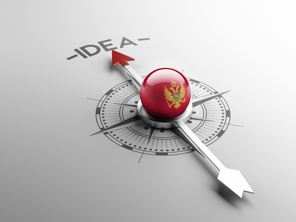 Montenegro idee Concept - Foto, afbeelding