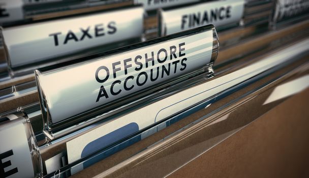 Oszustw podatkowych, Offshore konto - Zdjęcie, obraz