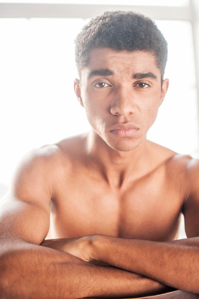 Handsome young  Afro-American man - Foto, Imagen