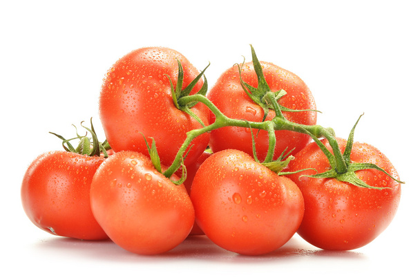 Tomaten isoliert auf weiß - Foto, Bild