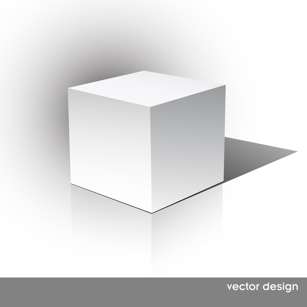 Cube-shaped Software Package Box - Vettoriali, immagini