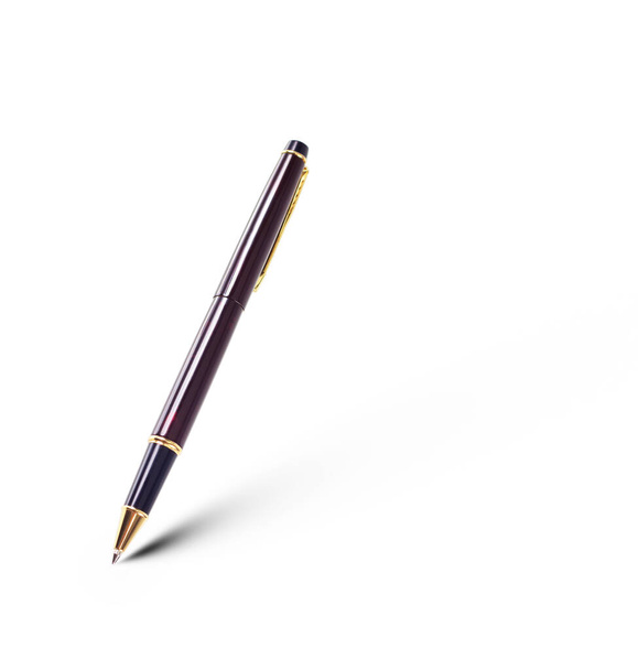 izolované pero na bílém pozadí - Fotografie, Obrázek