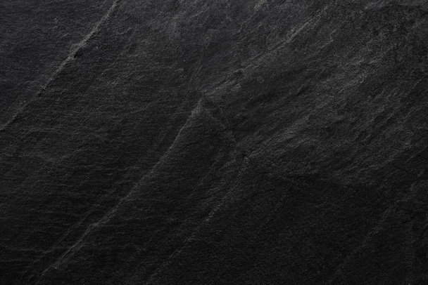 Темно-серый черный сланец фон или текстура. - Фото, изображение