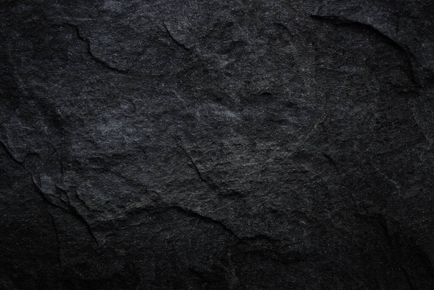 Dark grey black slate background or texture. - Фото, зображення