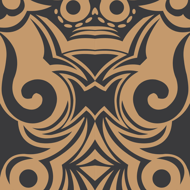 Törzsi Absztrakt háttér batik - Vektor, kép