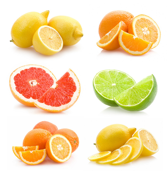 Collection of different citruses - Foto, Imagem
