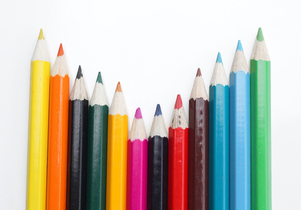 színes ceruzák  - Fotó, kép