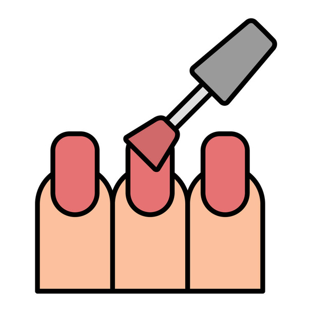 векторная иллюстрация лака для ногтей - Вектор,изображение