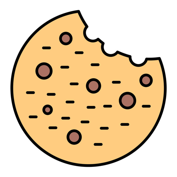 brood. web icoon eenvoudige illustratie - Vector, afbeelding