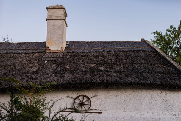 Fotografie ze starých Folklorních budov v Tihany, Maďarsko, Balaton Lake. - Fotografie, Obrázek