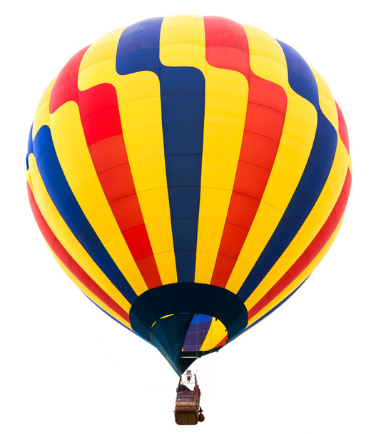 színes hőlégballon - Fotó, kép
