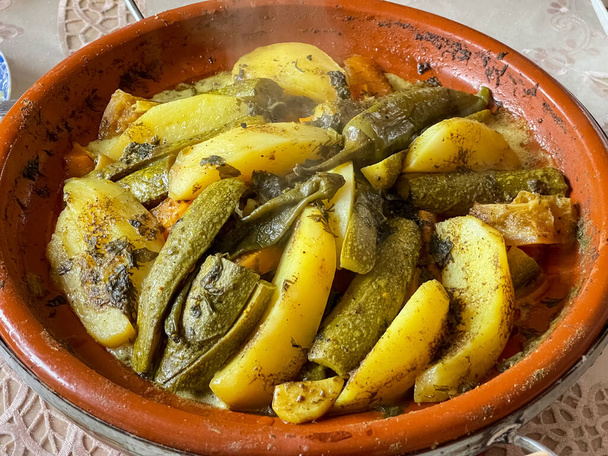 Close-up photo of a traditional Moroccan tagine - Photo, Image