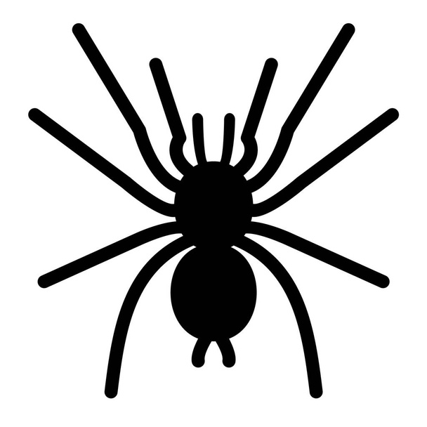 spider web icon, vector illustration - Vector, imagen