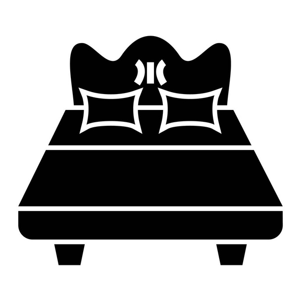 vektorová ilustrace ikony postele - Vektor, obrázek