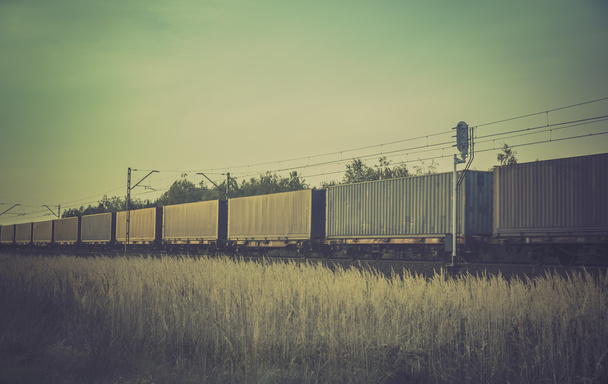 Cargo train  - Valokuva, kuva