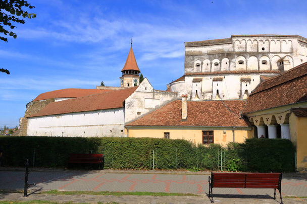 Die Wehrkirche in Tartlau Prejmer Rumänien - Foto, Bild