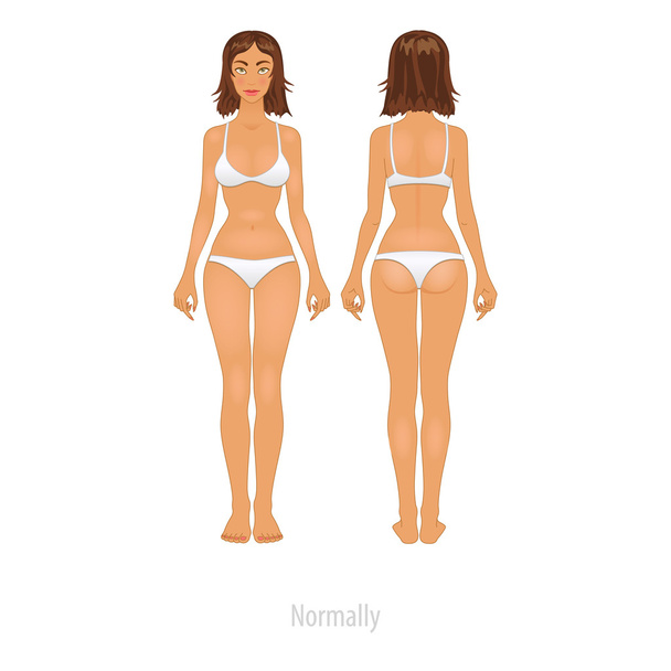 Vector illustration of figures, ale and female vector - Vettoriali, immagini