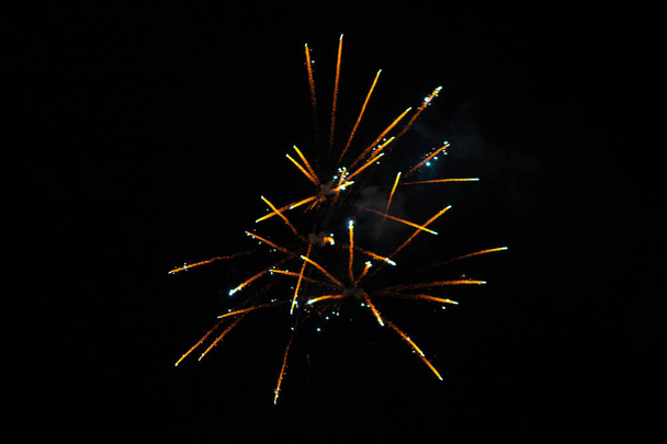 Fireworks festival. Fireworks at the summer festival. - Photo, Image