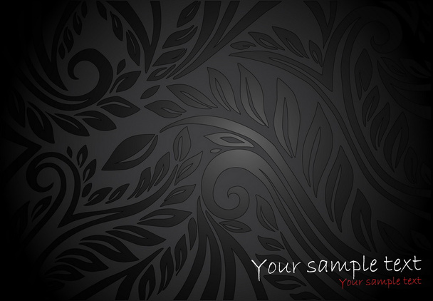 abstract black background - Vector, Image