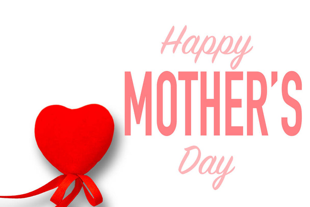 Anneler Günü 'nü veya Uluslararası Aileler Günü' nü kutlayın. Mutlu kadınlar günü. Ben de seni seviyorum. Pankart - Fotoğraf, Görsel