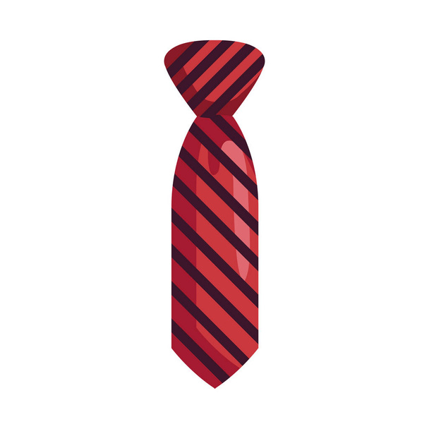 striped elegant tie - Vektor, obrázek