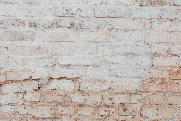 oude bakstenen muur textuur - Foto, afbeelding