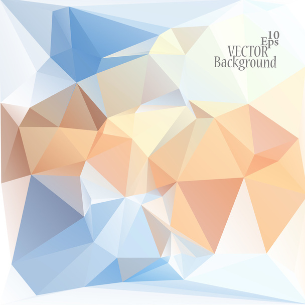 Multicolor ( Blue, Brown, White ) Design Templates. Geometric Triangular Abstract Modern Vector Background.  - Vektor, kép