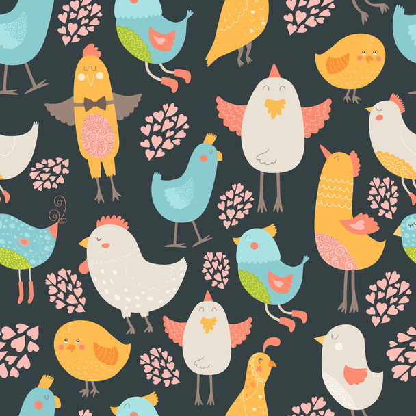 Cute birds collection - ベクター画像